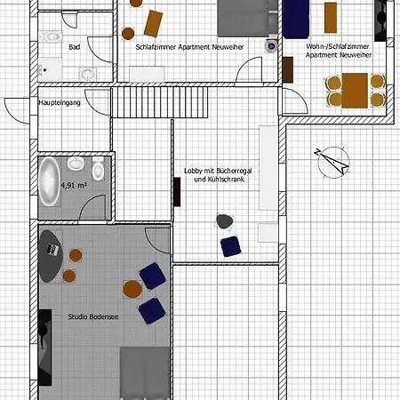 Apartamento Studio Bodensee *